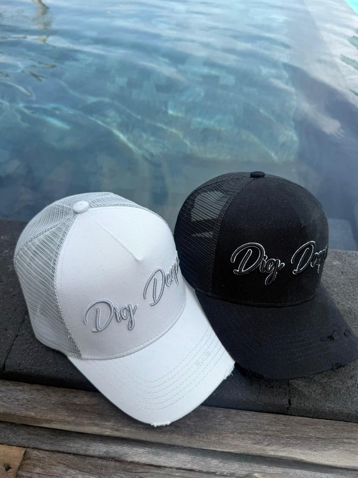 Black Dig Deeper Cap